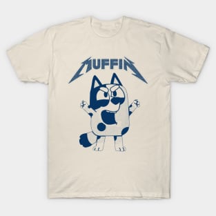 Muffin Bluey Metal T-Shirt